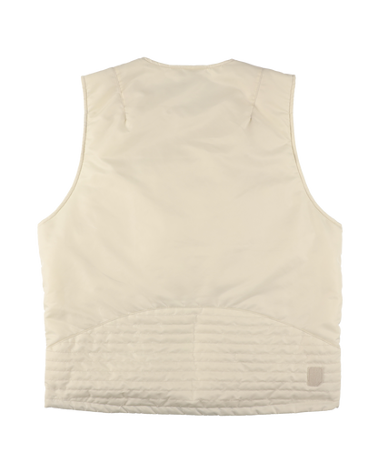 ELEVATION BOMBER VEST IVORY