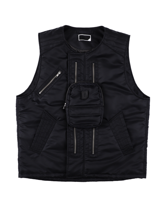 ELEVATION BOMBER VEST BLACK