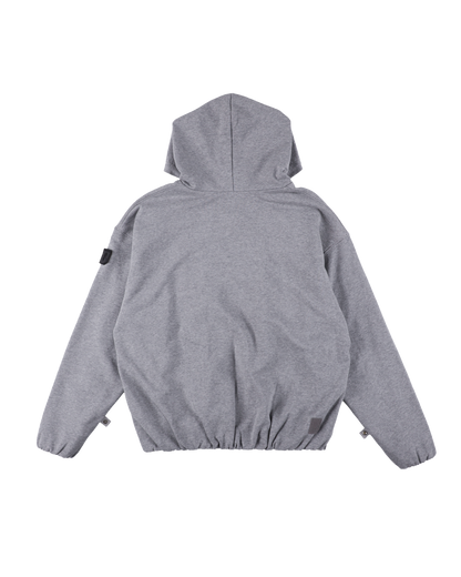 PNGN ZIP HOODIE HEATHER GREY