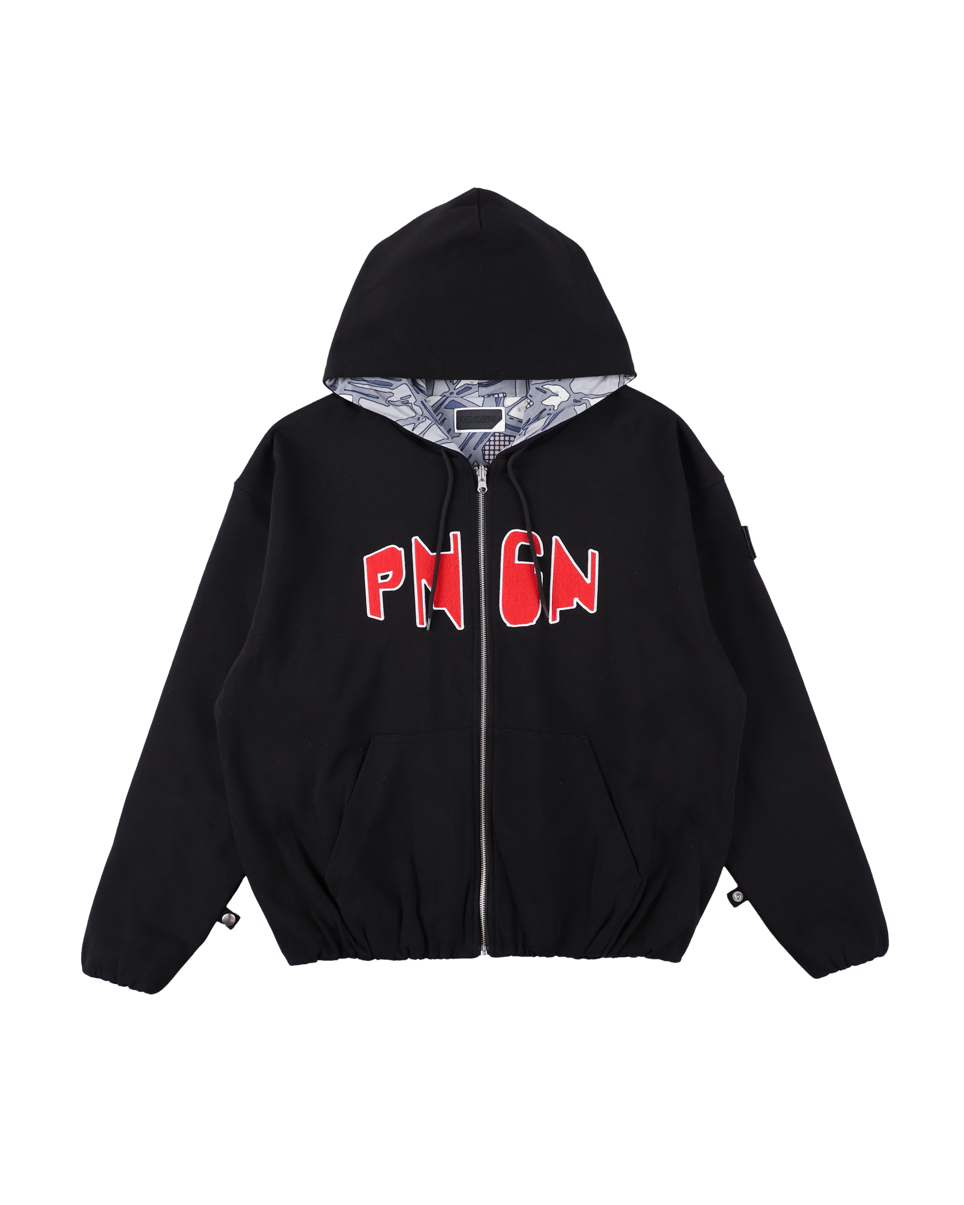 ジャケット・アウター PHINGERIN Pngn zip hoodie PNGN ZIP HOODIE BLACK – PHINGERIN