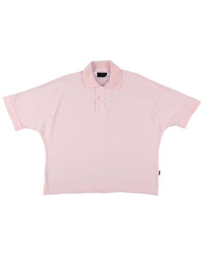 DOUBLE POLO PINK