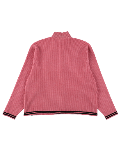 CORDY KNIT JACKET PINK