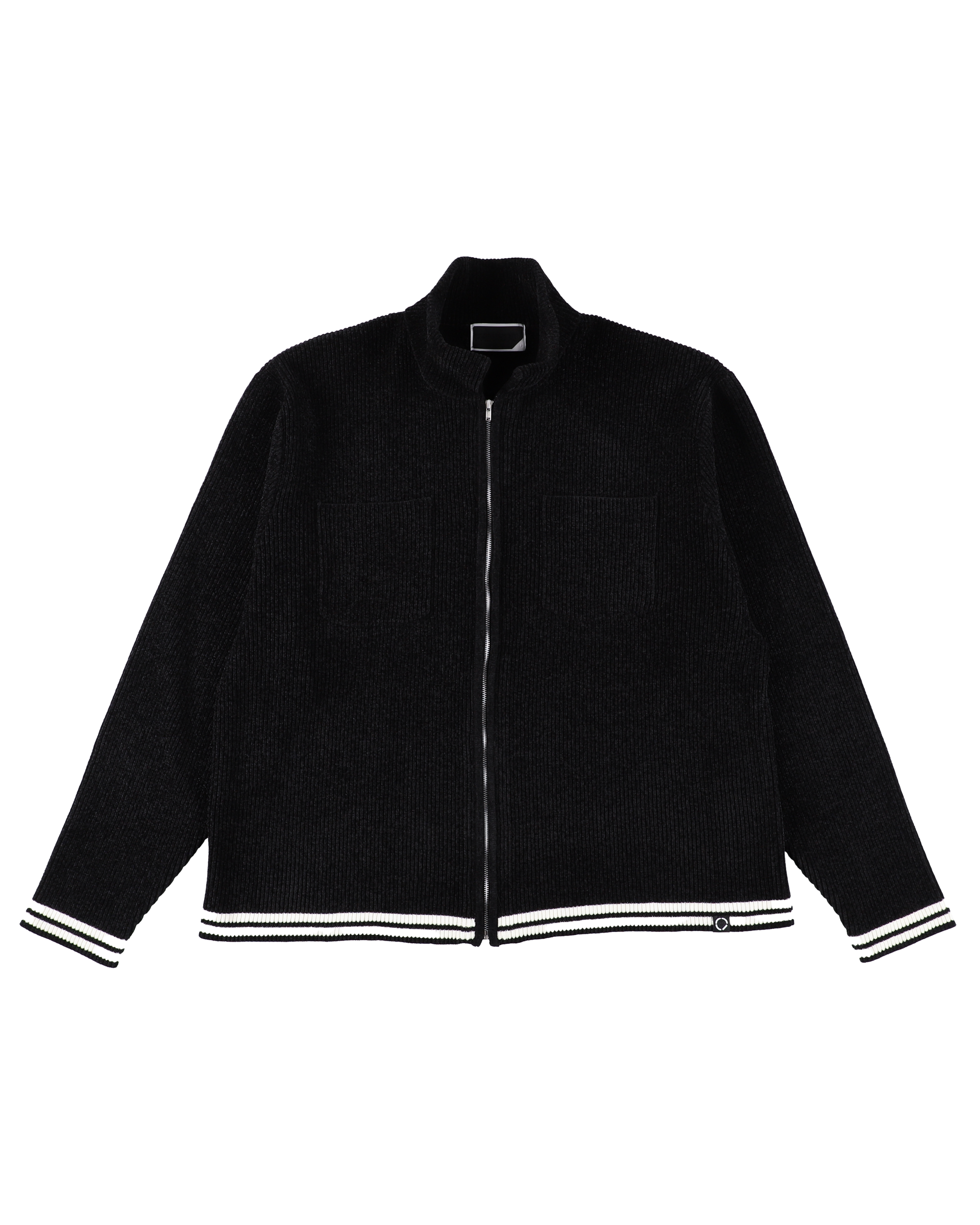 トップス PHINGERIN - CORDY KNIT JACKET L BLACK CORDY KNIT JACKET BLACK – PHINGERIN