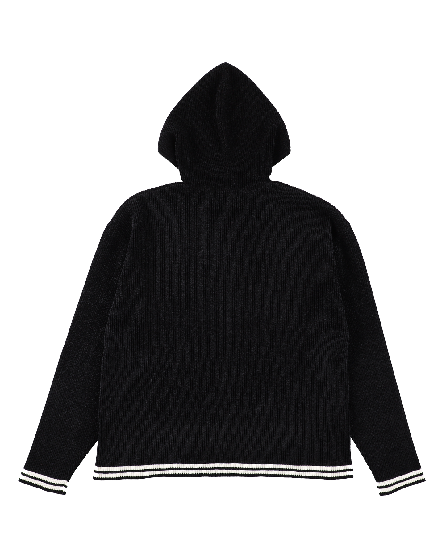 CORDY KNIT MEXPARKA BLACK