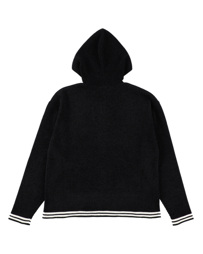 CORDY KNIT MEXPARKA BLACK