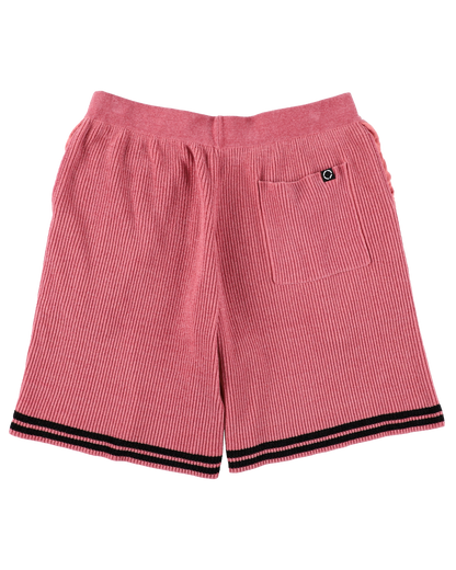 CORDY KNIT SHORTS PINK