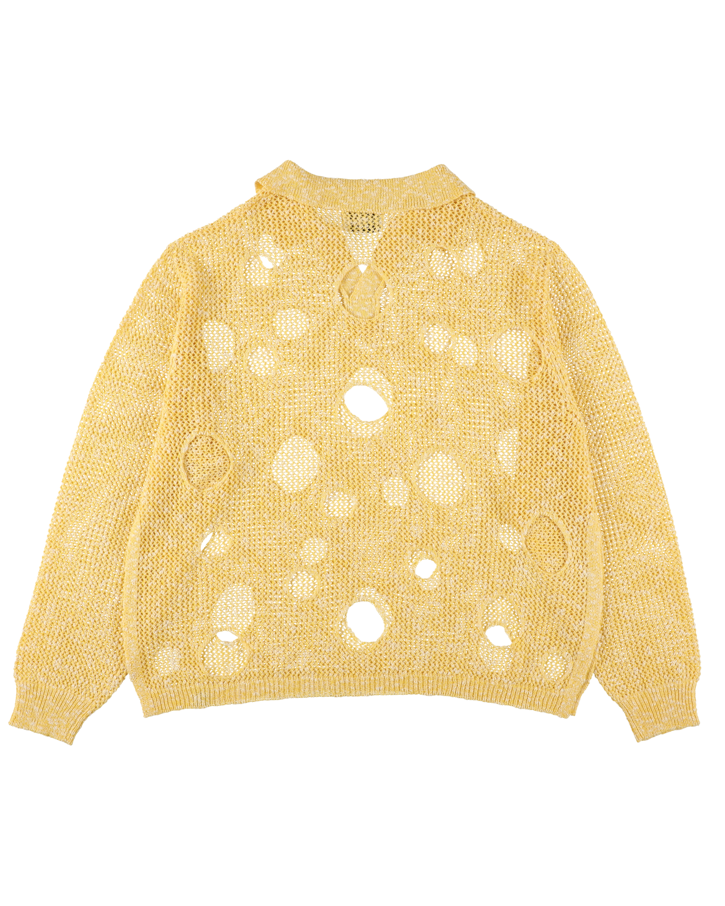 HOLE KNIT SKIPPER YELLOW