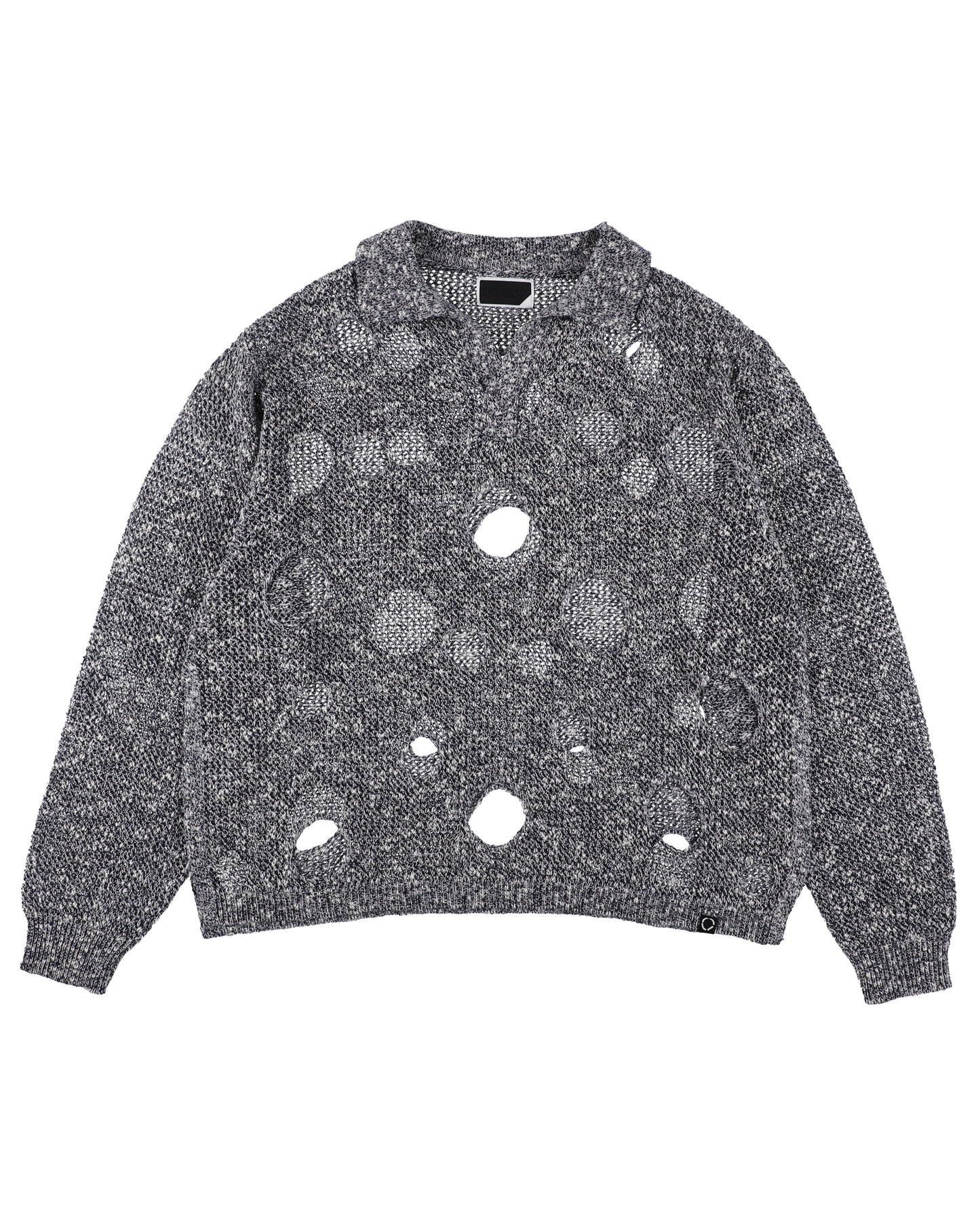 HOLE KNIT SKIPPER NAVY – PHINGERIN HOLE KNIT SKIPPER NAVY – PHINGERIN
