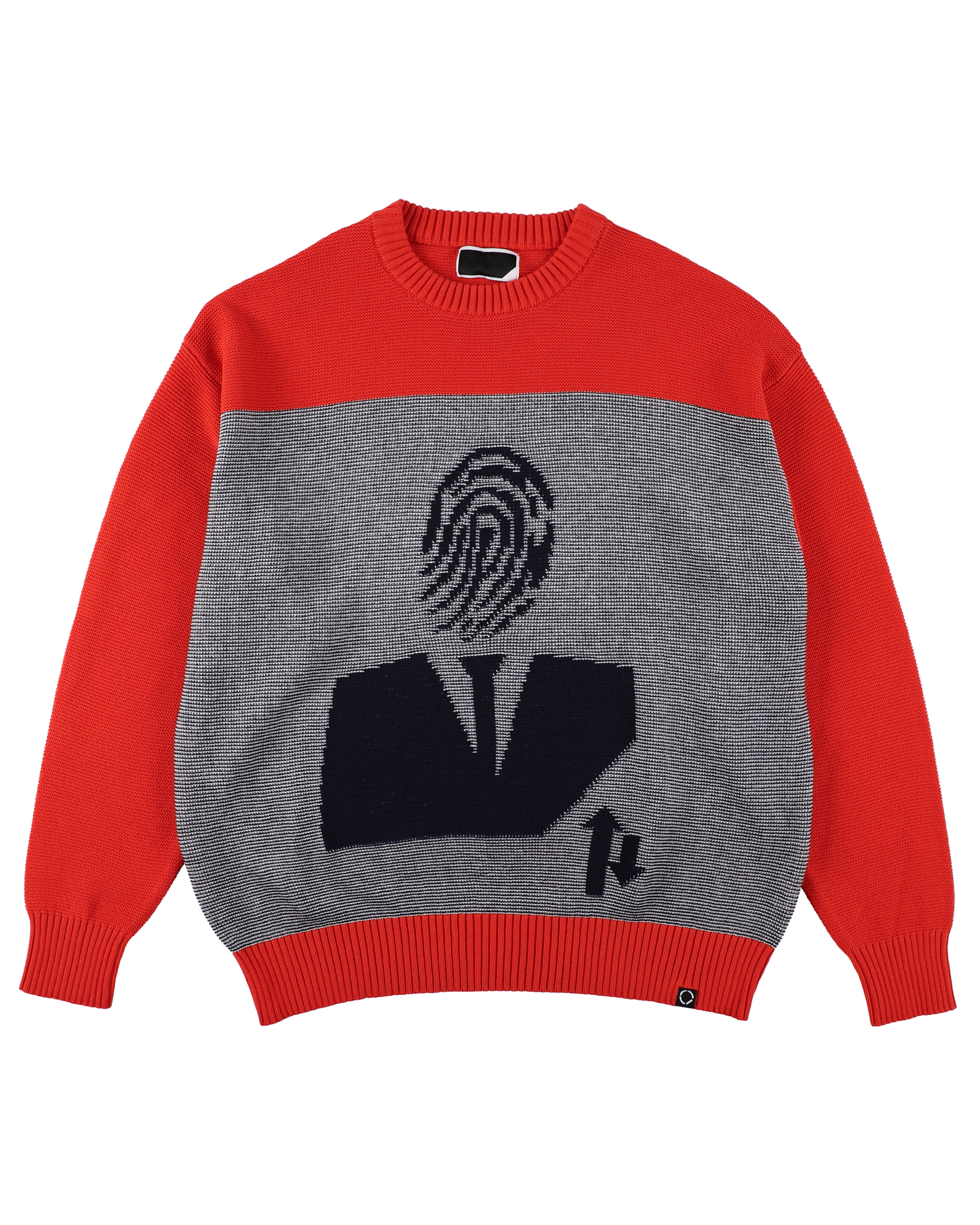 AGENT KNIT SWEATER RED