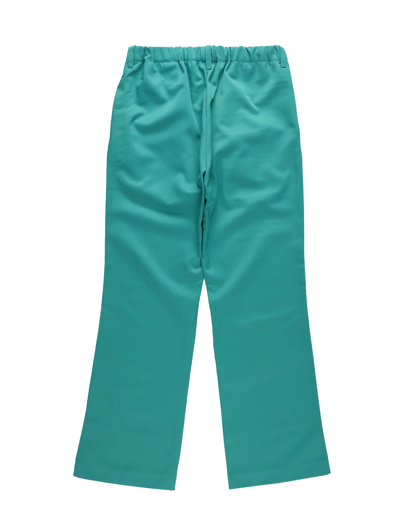 SHOECUT POLY-TWILL TROUSERS GREEN