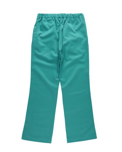 SHOECUT POLY-TWILL TROUSERS GREEN