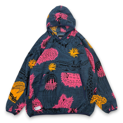 RESclusive / PARKA GAUZE TENTACLE DEEP SEA NAVY