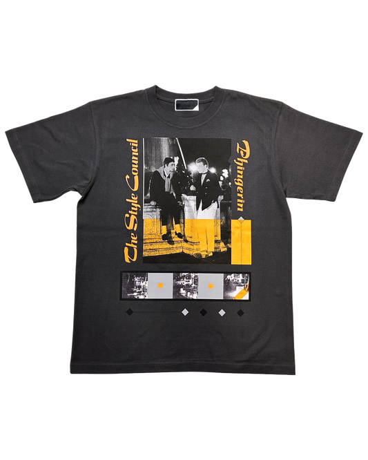 THE STYLE COUNCIL TEE B&Y CHARCOAL