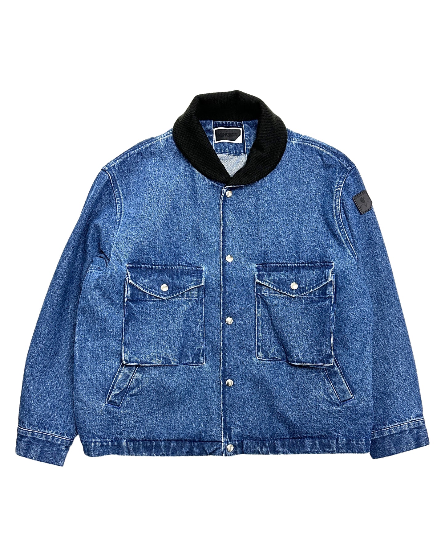 FLOAT DENIM BLOUSON BLUE