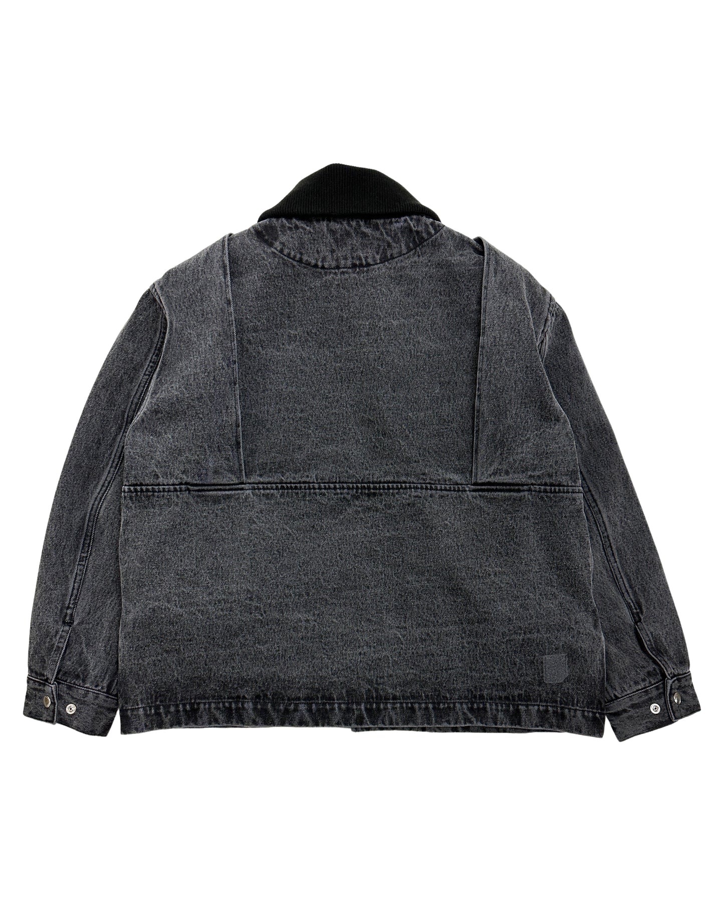 FLOAT DENIM BLOUSON BLACK