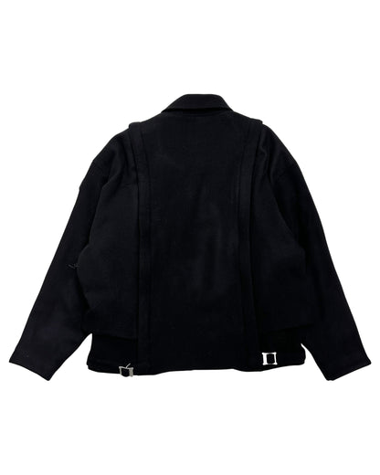 NOREN WOOL BLOUSON BLACK