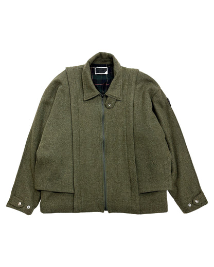 NOREN WOOL BLOUSON GREEN