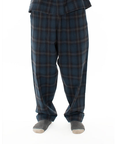 NIGHT PANTS HOMBRE PLAID NAVY