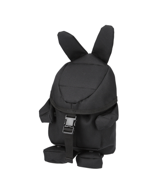 RABBIT POUCH BLACK
