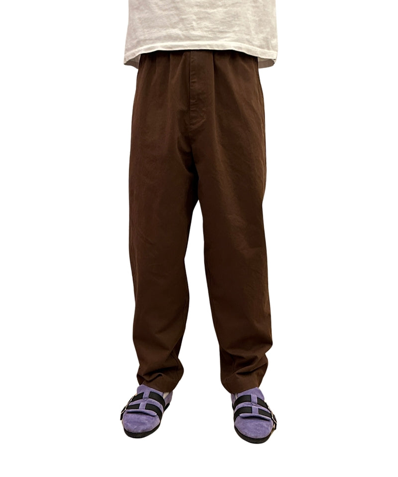 SHORE CHINO TROUSERS BROWN