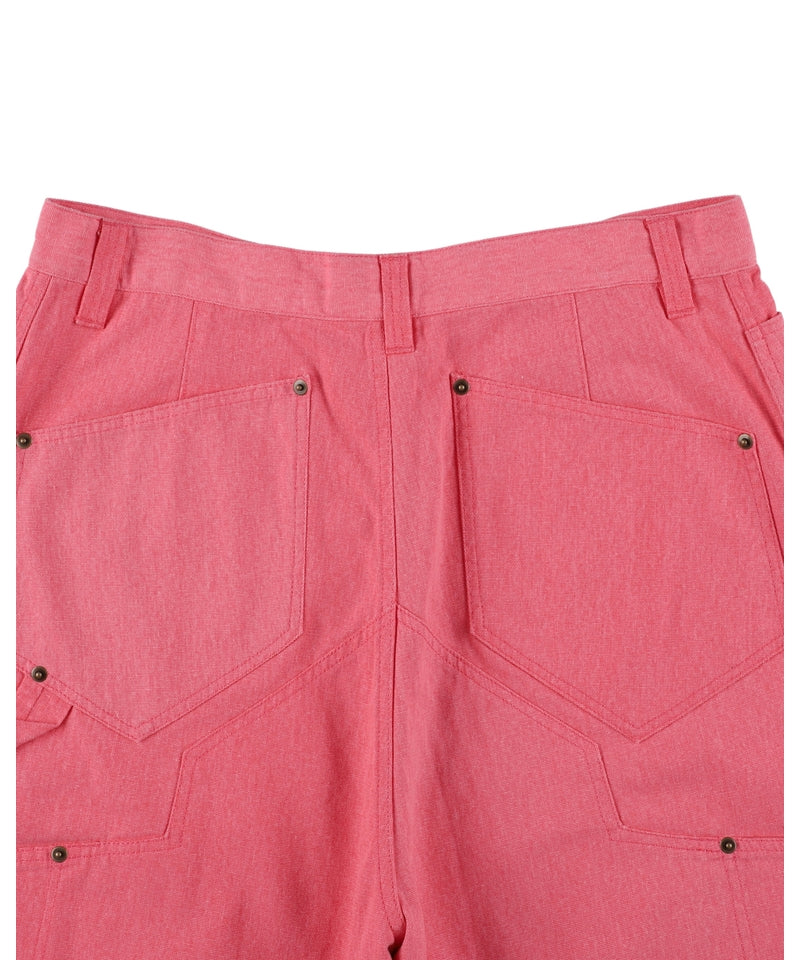 DOUBLE KNEE & HIP SHORTS PINK