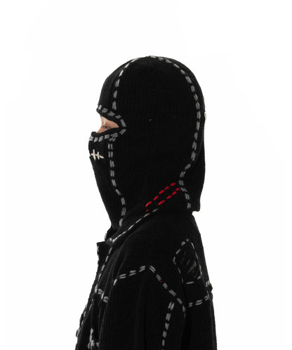 NH X PHINGERIN PG1 SAVAGE BALACLAVA BLACK