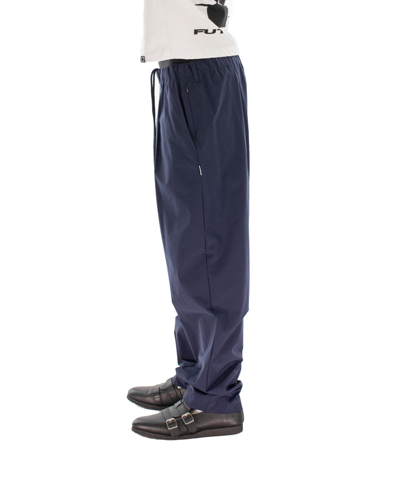 STRETCHY TROUSERS NAVY