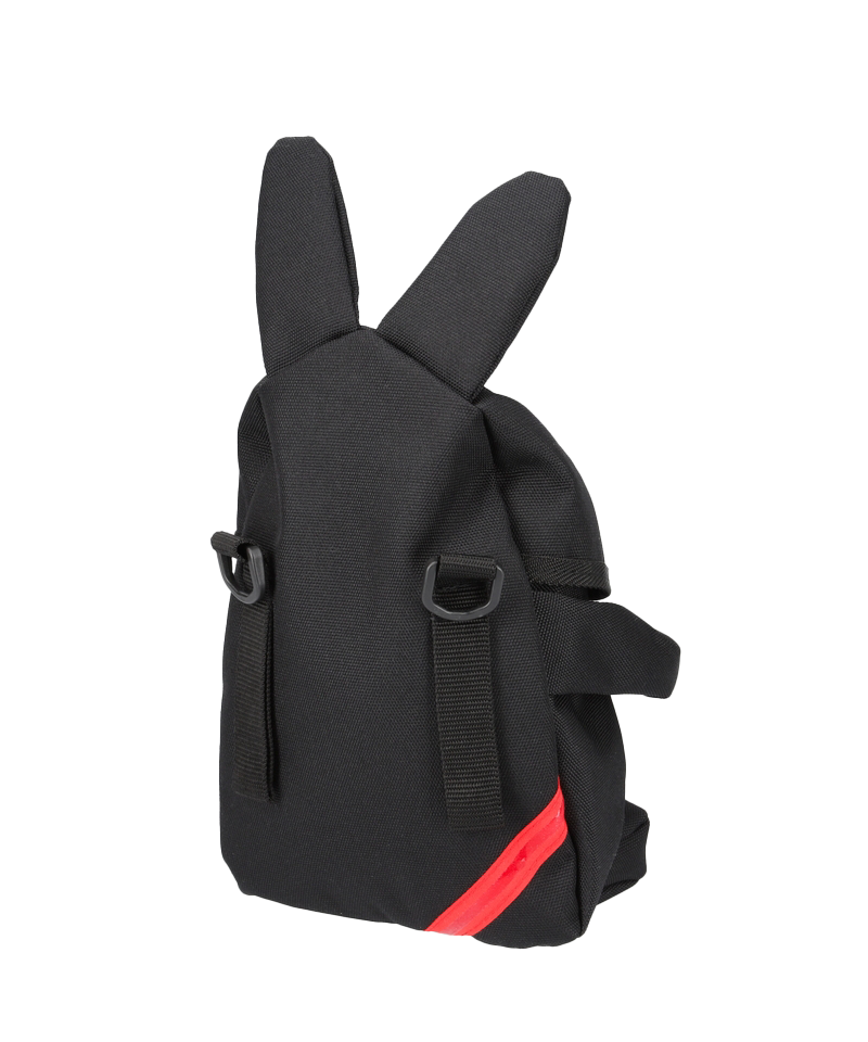 RABBIT POUCH BLACK