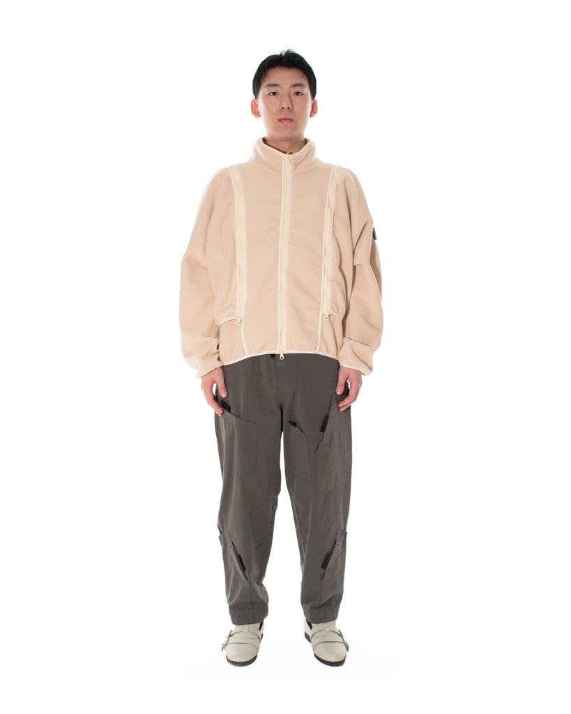 NOREN FLEECE JACKET BEIGE