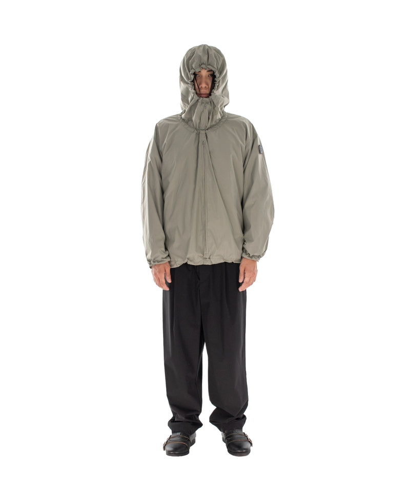 FULL PACK NYLON RIPSTOP ANORAK MOSS GREY