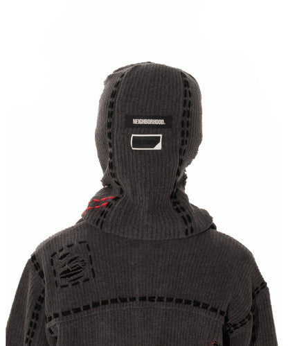 NH X PHINGERIN PG1 SAVAGE BALACLAVA GREY