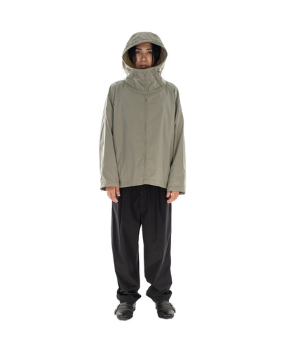 FULL PACK NYLON RIPSTOP ANORAK MOSS GREY