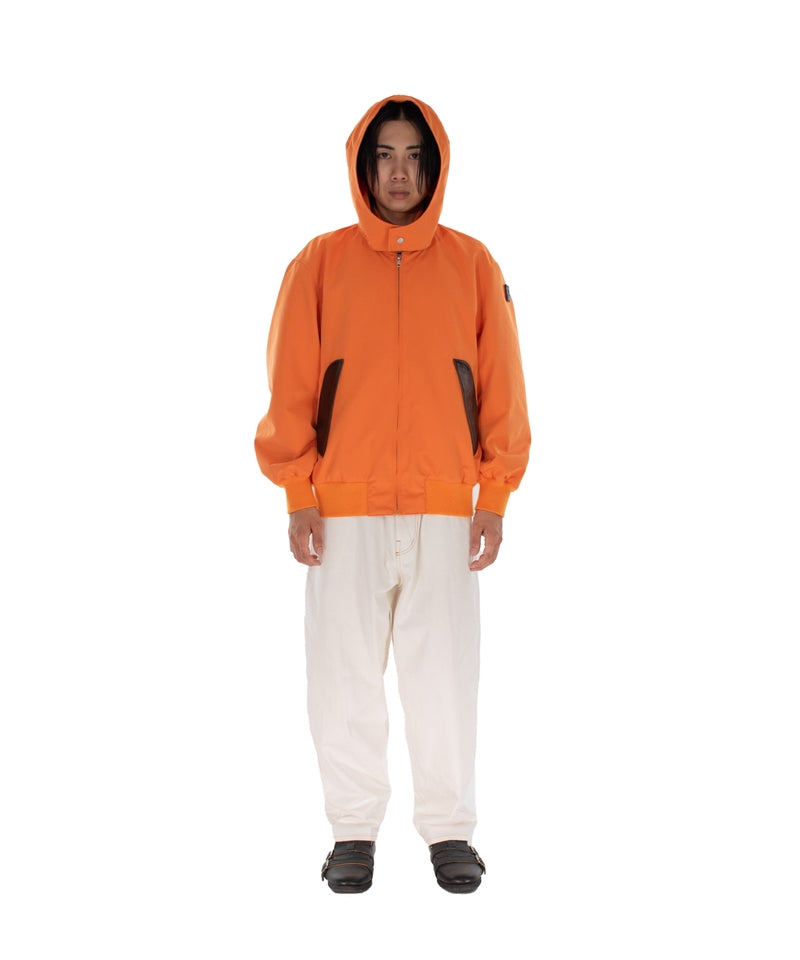 DETACHABLE HOOD JACKET ORANGE